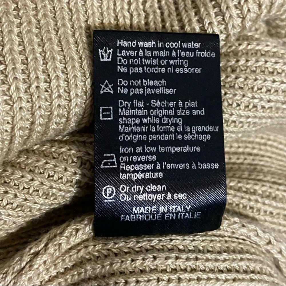 Saks Fifth Avenue Large Tan Sweater